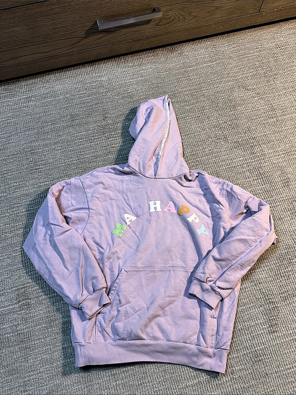 Madhappy Classics Fleece Hoodie Girls Medium Pink